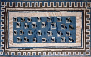Reproduction of a Carpet Design for the Omega Workshop
